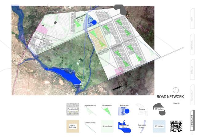 drawing Road network